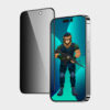 Green 3D PV-PET Pro privacy Glass screen protector for iphone 14(6.1)