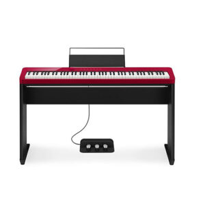 Casio Privia, 88-Key Digital Piano, Red - PX-S1000RDC2
