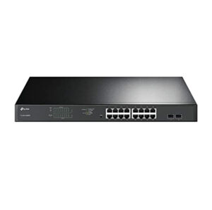 TP-Link Jetstream 16 Port Gigabit PoE Switch | 16 PoE+ Ports
