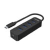 Unitek USB 3.0 4-Port Hub with USB-C Connector Cable.