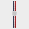 Uniq Revix Reversible Magnetic Silicone Strap For Apple watch 49/45/44/42mm – Special Edition France(White)