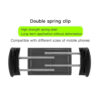 Airvent Universal Car Mount Mobile Phone Holder C47 - Black