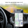 Airvent Universal Car Mount Mobile Phone Holder C47 - Black