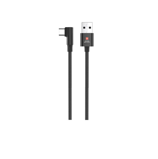 Swiss Military USB to Type C 2M Braided Cable