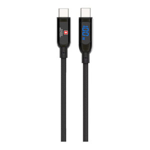 Swiss Military Type C TO Type C 2MTR 100W Premium Braided Cable