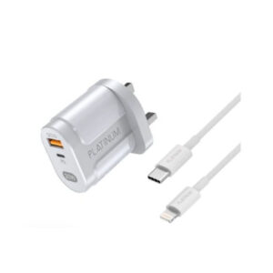 Platinum VITAL Series - PD Wall Charger + PD Cable C-L - White
