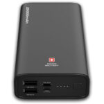 Swiss Military Power Bank Black