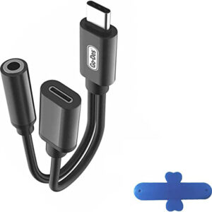 Go-Des 2 in 1 Series Type-C to Aux And Charge Converter Cable 15CM