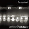 CableMod CM-LED-30-M60KRGB-R WideBeam Magnetic RGB LED Strip - Black