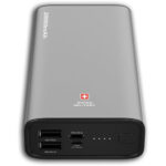 Swiss Military Power Bank Silver