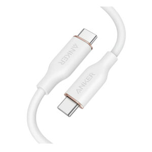 Anker PowerLine III Flow USB-C to USB-C Cable 100W (0.9m/3ft) -White