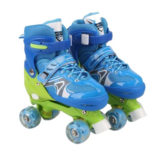 BW-168 Large Skating Shoe for Kids - Blue