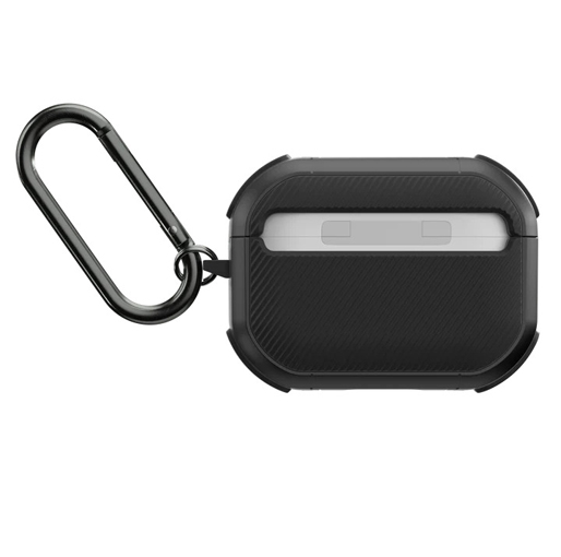 Defender Rugged Utility Protective Case For AirPods Pro 1&2 -Black