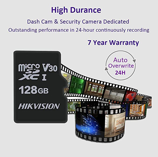 HIKVISION 128GB C1 Series Micro SD (TF) Card