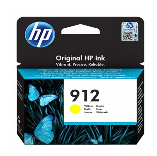 HP 912 Original Ink Cartridge - Yellow