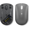 Lenovo 540 Compact Wireless Mouse with USB-C Receiver - Storm Grey