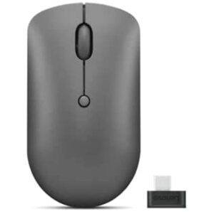 Lenovo 540 Compact Wireless Mouse with USB-C Receiver - Storm Grey