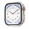 Switcheasy Hybrid Tempered Glass Case For Apple Watch 7/8 45mm - Transparent