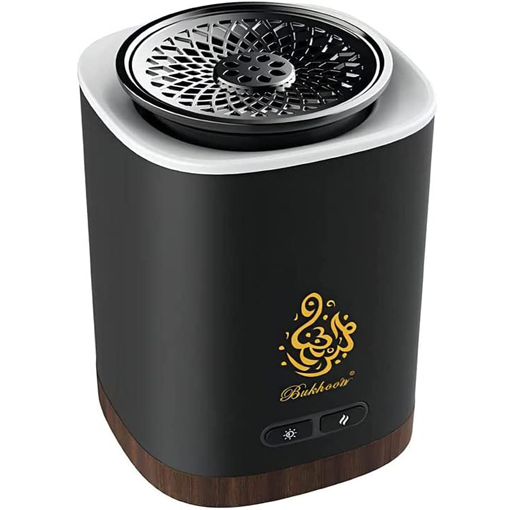 CRONY B17 Quadrate With Light Bukhoor Arabian Electronic Aromatherapy Incense Burner - Black
