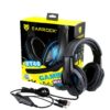 EARROCK Gaming Headset For Surround Sound Noise Canceling Over Ear Headphones with Mic & LED Light