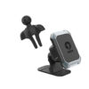 Green 2 IN 1 Magnetic Car Phone Holder With Air Vent Extension -Black