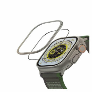 Green Ultra Protector for Apple Watch Ultra 49mm HD Glass – Grey