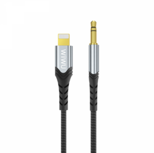 Wiwu 3.5MM Audio Stereo Cable to Lightning -Black