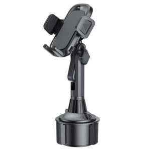 YESIDO C195 360 Degrees Rotating 4-6.7 inch Phone Bracket for Car Cup Holder Stand