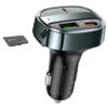 Car charger E70 PD30W+QC3.0 with wireless FM transmitter