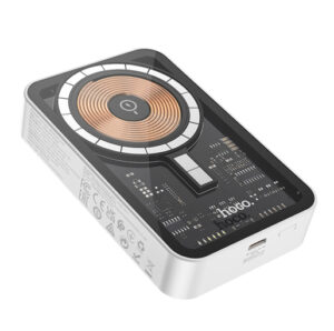 Hoco Q10A PD 20W 10000mAh Transparent Magnetic Wireless Power bank