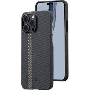 Pitaka Fusion Weaving MagEZ Case 3 for iPhone 14 Pro Max Rhapsody 600D