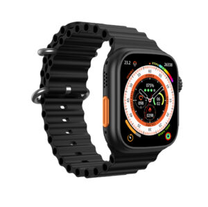 Telzeal TC55 Ultra Smart Watch 49mm with 2 Strap - Black
