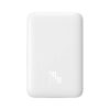 Baseus Magnetic Wireless Charging Power Bank 10000 mAh 20W , USB-C port and wireless charging with MagSafe - white