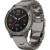 Garmin Fenix 6 Sapphire 47mm Titanium Grey with Titanium Band Smart Watch