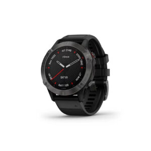 Garmin Fenix 6 Sapphire Charcoal Gray with Black strap