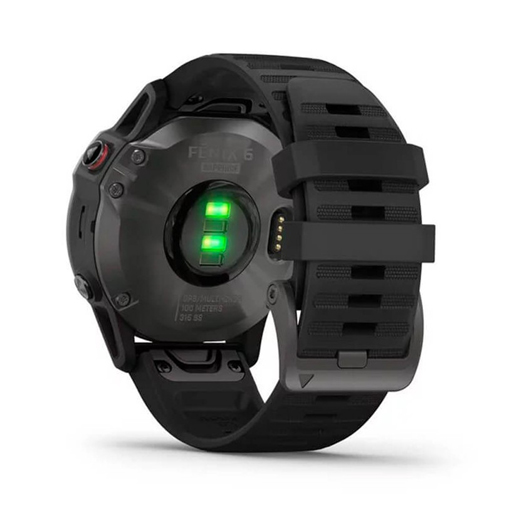 Garmin Fenix 6 Sapphire Charcoal Gray with Black strap