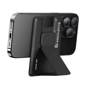 Green Lion Innovative Magsafe Wallet Stand – Black