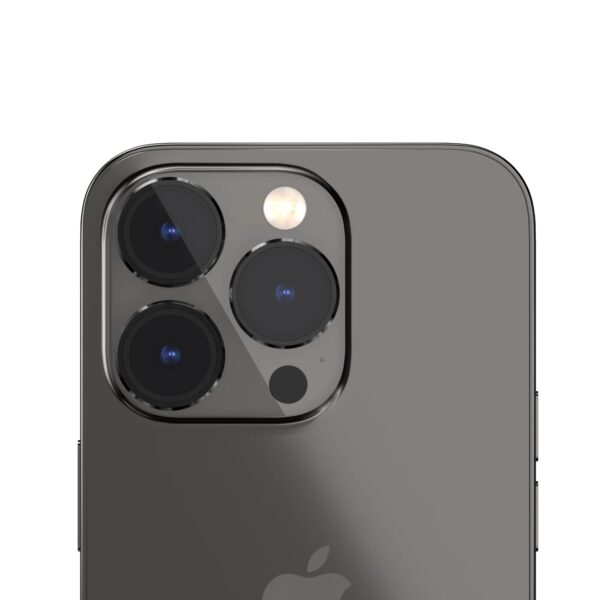SwitchEasy Lenzguard Sapphire Lens Protector for iPhone 14 Pro/iPhone 14 Pro Max - Black