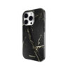 SwitchEasy Mageasy Marble Double Layer Decoration MagSafe Case for iPhone 14 Pro - Black