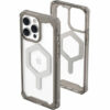 UAG Designed for iPhone 14 Pro Max Case 6.7 Plyo Build-in Magnet Compatible with MagSafe Transparent Protective Cover - Grey Ash