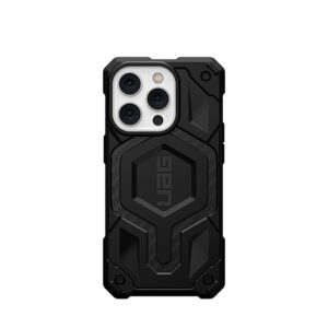 UAG iPhone 14 Pro Case, Monarch Pro Mag-Safe Compatible, Slim Fit Rugged Protective Case/Cover Designed for iPhone 14 Pro (6.1-Inch) (2022) (Militar - Carbon Fiber