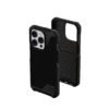 Uag iPhone 14 Pro Case, Metropolis Lt Mag-Safe Compatible, Feather-Light Protective Case/Cover Designed for iPhone 14 Pro (6.1-In) (2022) - Kevlar Black
