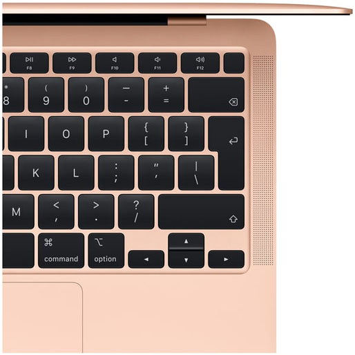 Apple MacBook Air 13-inch (2020) – Apple M1 Chip / 8GB RAM / 512GB SSD / 8-core GPU / macOS Big Sur / English & Arabic Keyboard / Gold / Middle East Version – [MGNE3AB/A]