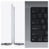 Apple MacBook Pro 14-inch (2021) – Apple M1 Chip Pro / 16GB RAM / 512GB SSD / 14-core GPU / macOS Monterey / English & Arabic Keyboard / Space Grey / Middle East Version – [MKGP3AB/A]