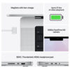 Apple MacBook Pro 16-inch (2021) – Apple M1 Chip Max / 32GB RAM / 1TB SSD / 32-core GPU / macOS Monterey / English & Arabic Keyboard / Silver / Middle East Version – [MK1H3AB/A]