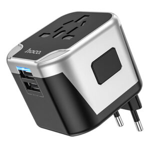 HOCO HC-AC5 dual port universal conversion charger Wall charger “AC5 Level” with plug converter