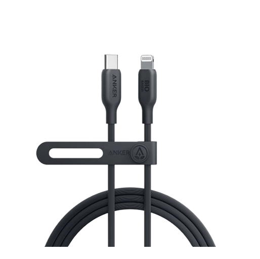 Anker 542 USB C to Lightning Cable 6ft A80B2H11 – Phantom Black