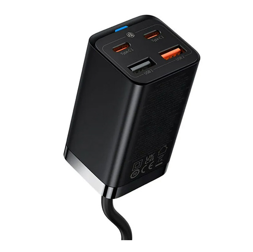 Baseus GaN3 Pro Desktop Fast Charger 2C+2U 65W UK B