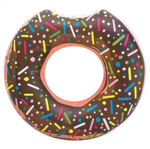 Bestway 36118 Donut-Shaped Inflatable Swim Ring - Brown
