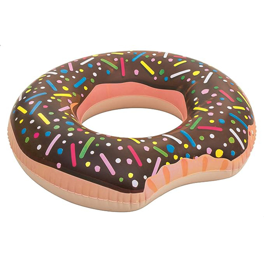 Bestway 36118 Donut-Shaped Inflatable Swim Ring - Brown
